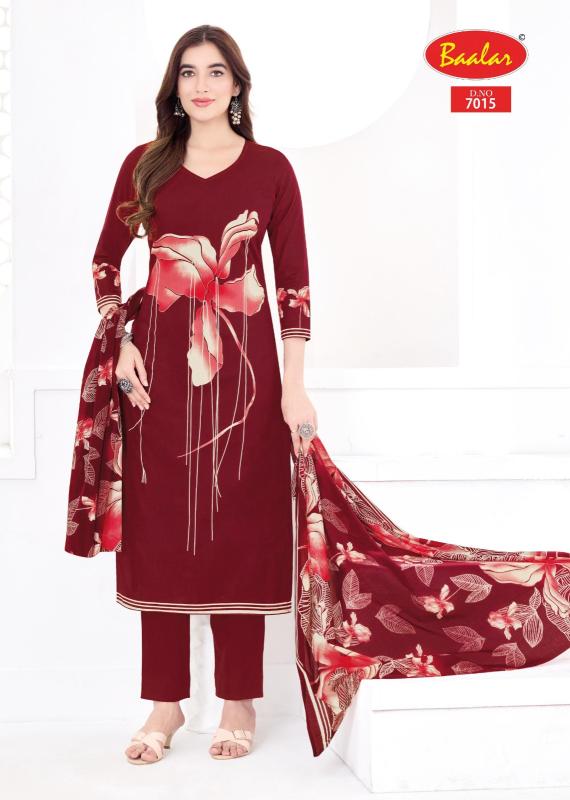Baalar pashmina vol-7 latest dress materials wholesale